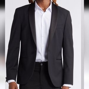 Classic Black Tuxedo Blazer